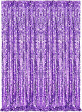 Purple Backdrop 4x8FT Backdrop Curtain by Fanqisi