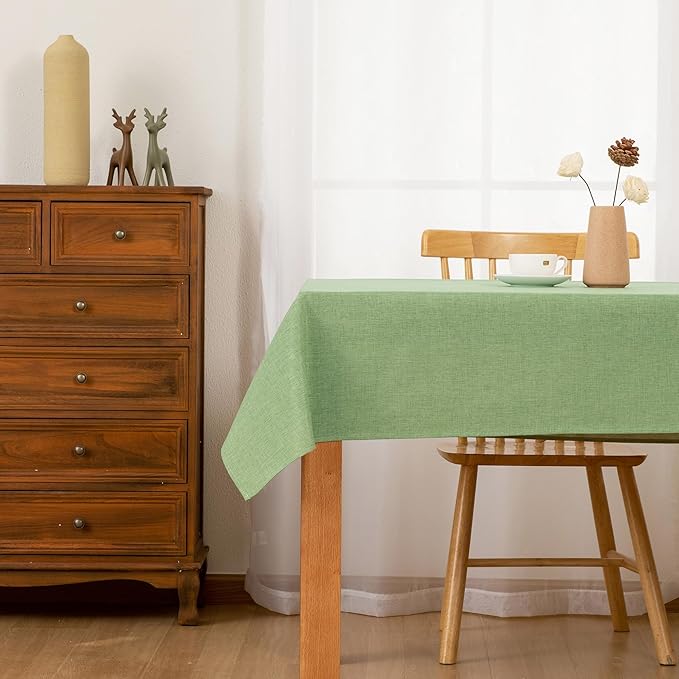 Hiasan Faux Linen Rectangle Tablecloth - Image 2