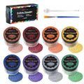 Cakestar Edible Glitter, 8 Colors Edible Luster Dust, Edible Glitters by MakingYourBakeryCreative