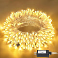Connectable Warm White String Lights Indoor Bedroom, 8 Modes Christmas String by Ccinny