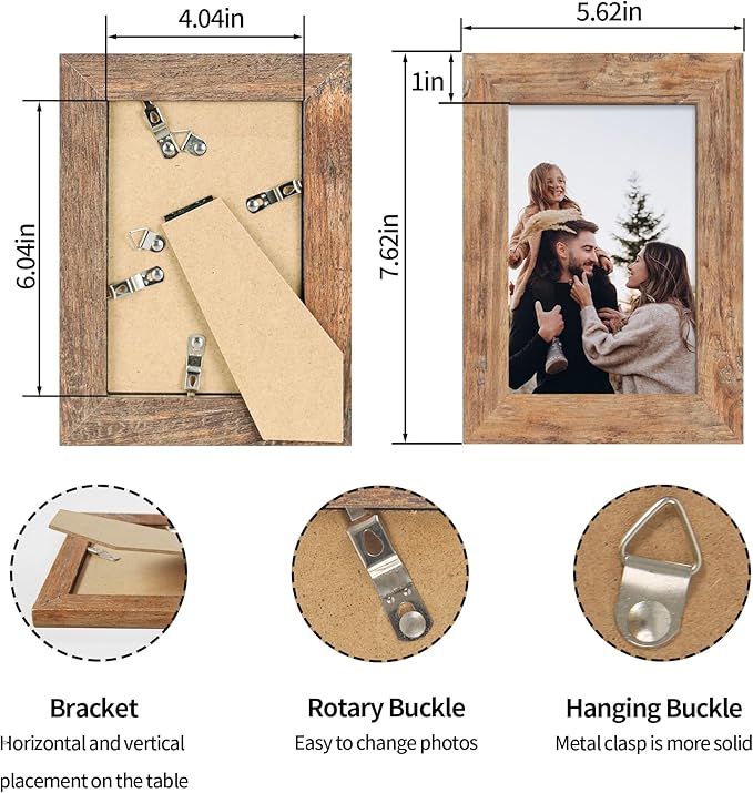 4x6 Picture Frame Set of 4 - Image 5