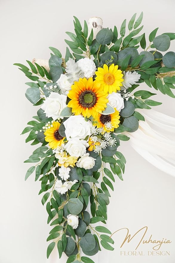 Artificial Arch Flowers Kit, Ceremony and Reception Background Rose Decoration - Image 3