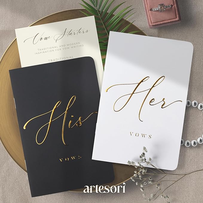 ARTESORI Premium Wedding Vow Book - Image 6