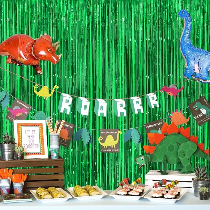 Green Streamers Party Decorations - Image 5