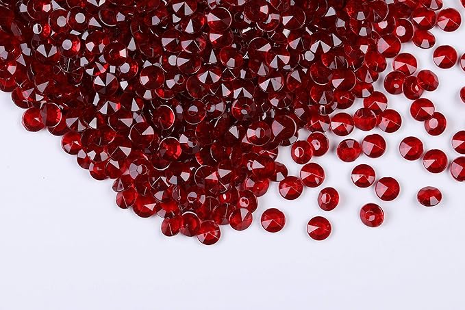1000pcs/ Pack Wedding Table Acrylic Diamond Scatter Crystals Confetti Acrylic by WelcometoGintoaria