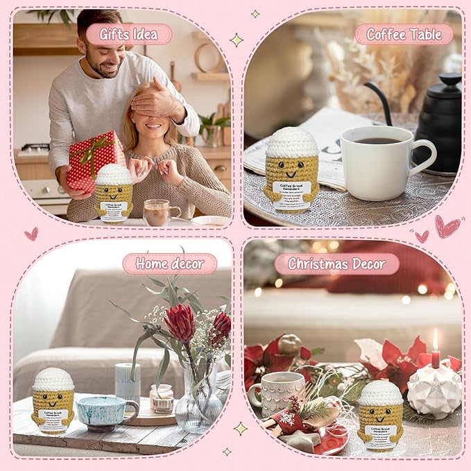 Coffee Lovers Birthday Gifts for Women Men, Emotional Support Gifts, - Image 6