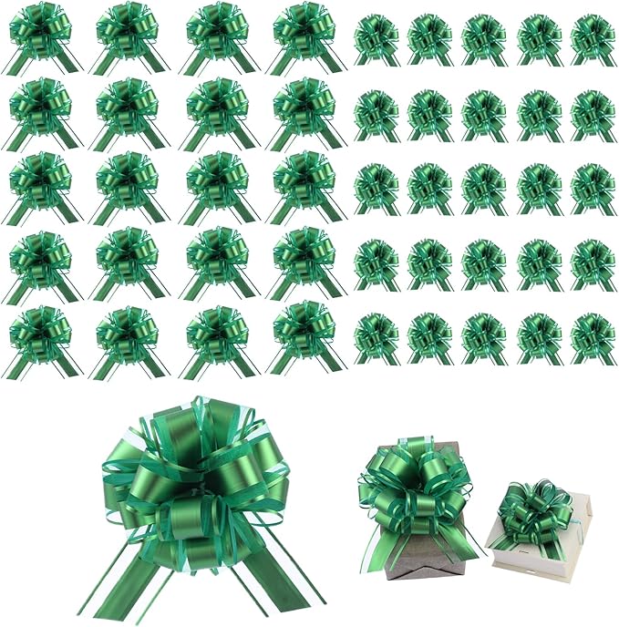 40 Pieces 6 Inches and 3 Inches Pull Bow Wrapping Pull Bow Ribbon Pull Bows by TIADYBOW
