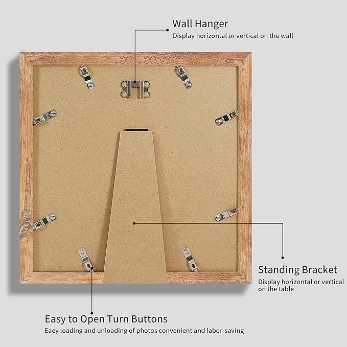 12x12 Picture Frame Set of 4 - Image 5