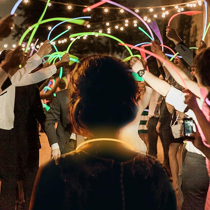 Glow Fever Glow Sticks Bulk 100ct 22'' Glow Necklaces - Image 8