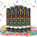 6 Pack Colorful Confetti Poppers, 12 Inch Biodegradable Confetti Cannon Party by Zankubom
