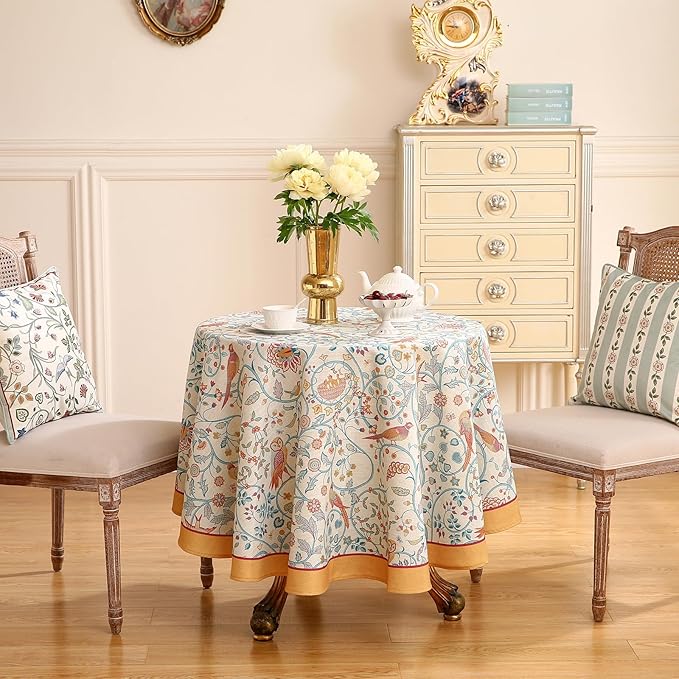 patdrea Designer Vintage Tablecloth - Image 2