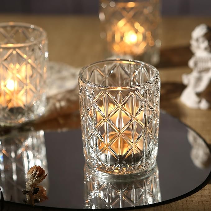 36 Pack Votive Candle Holders for Table Centerpieces, Home Decoration（Clear - Image 6