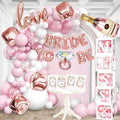 188 pc Pink Bridal Shower Decorations by RainMeadow