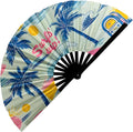 Large Folding Rave Fan Boots On The Ground Hand Fan Clacking Fans by Unknown