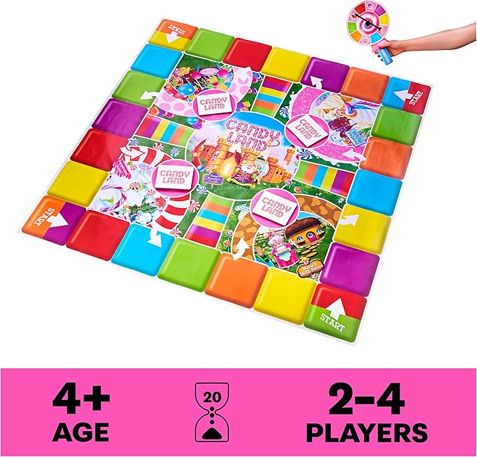 Spin Master Games, Candy Land Giant Edition, Preschool Game - Image 2