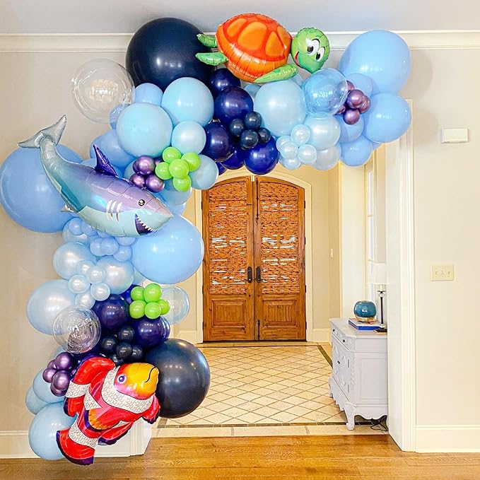 90pack Navy Blue Balloons Different Size 18/12/10/5 Inch Dark Blue Balloon - Image 4