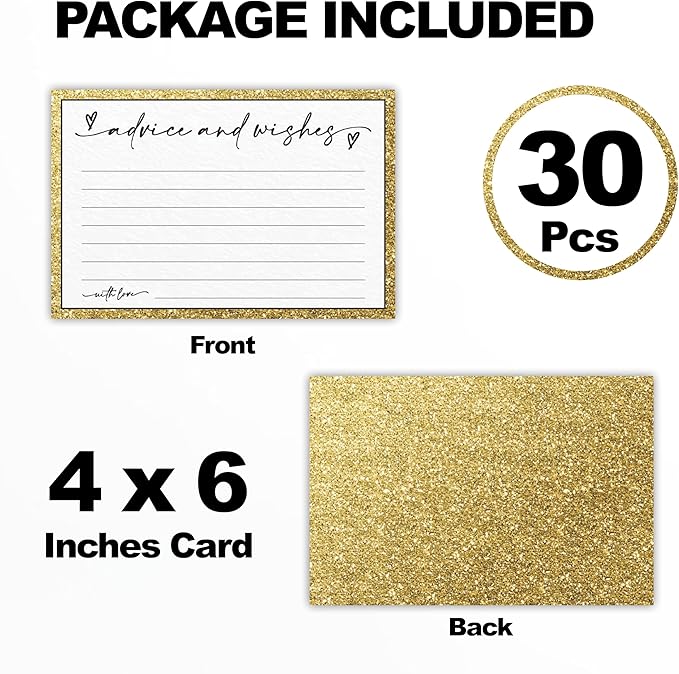 30 Advice & Wishes Cards - Image 2