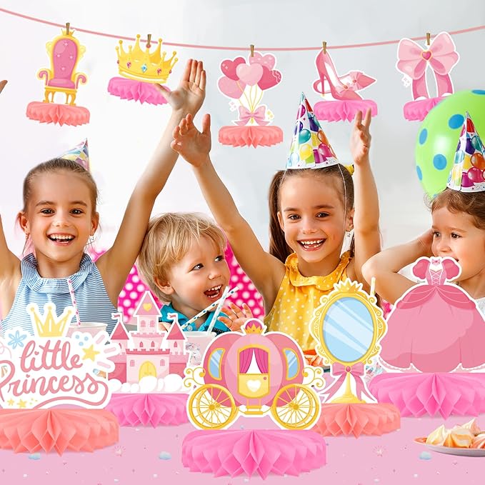 Princess Birthday Party Supplies Kit - Image 8