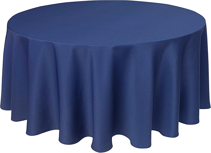 Biscaynebay Textured Fabric Round Tablecloths 90", Wedding & Parties etc by Biscaynebay