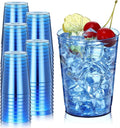 Minatee 100 Count Plastic Cups Disposable Fancy Cups Heavy Duty Wine Cocktail by Minatee