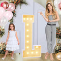 4ft Marquee for Letters L, Large Light up Letters, Will You Marry Me Sign by GGPL