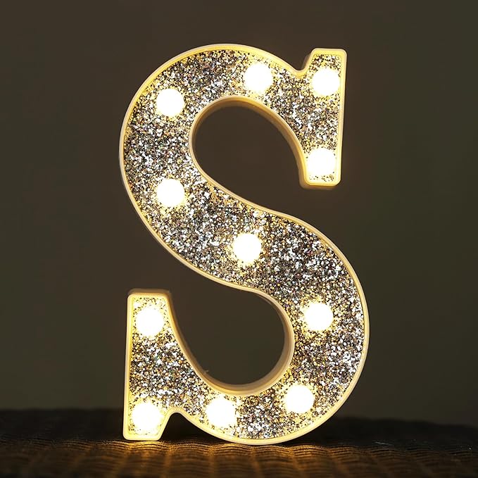 Light Up Letter S by NWLIGHT
