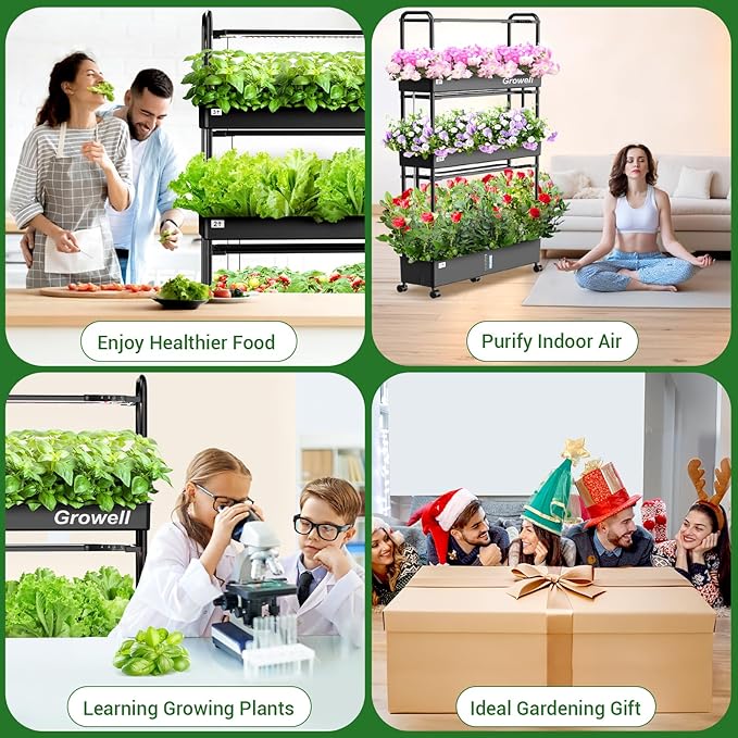 Large Hydroponics Growing System Kit, 90 Pods Vertical Hydroponic Garden - Image 7