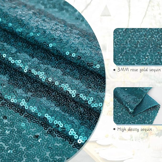 Eternal Beauty Teal Table Runner, Graduations - Image 8