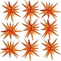 Orange Star Balloons by Adorely