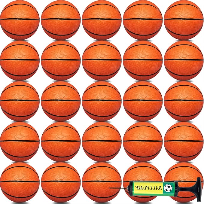 40Pcs Mini Basketball Set, PVC Indoor Outdoor Play, Pool Beach Basketball - Image 8