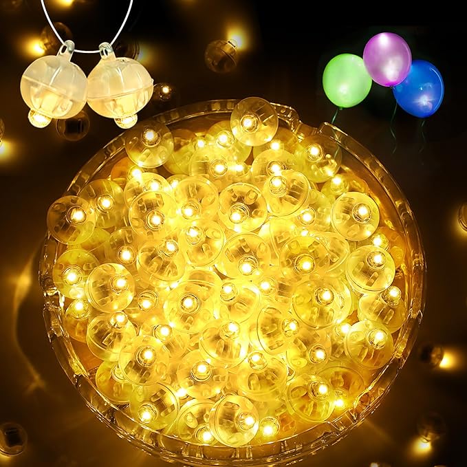 ZGWJ 100Pcs Balloon Lights by ZGWJ