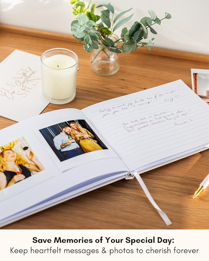 Lamare Wedding Guest Book – Elegant Guest Book - Image 7