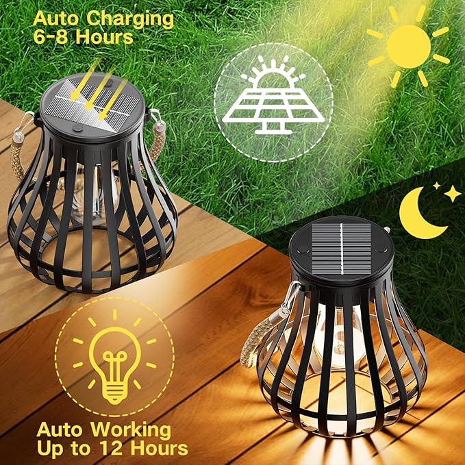 Solar Lanterns Outdoor Waterproof - Image 4