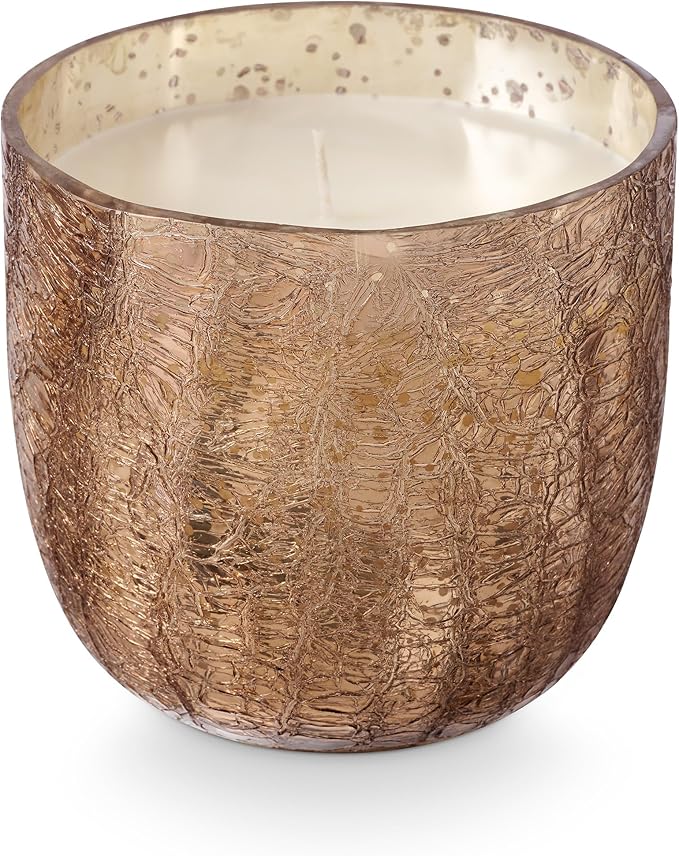 ILLUME Large Boxed Crackle Glass Candle - Image 6