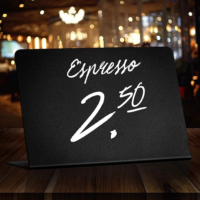 20 Pack Mini Chalkboard Signs for Food – Small 3x4 Tabletop Labels for Buffet - Image 4