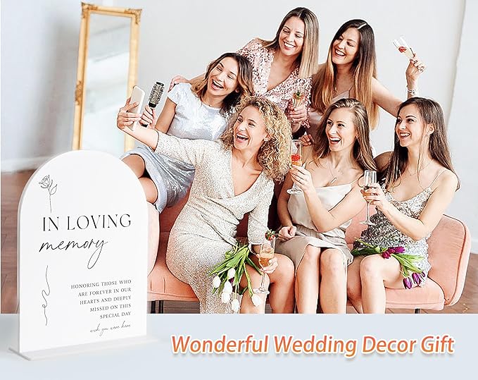 In Loving Memory Sign, Memory Table Signs - Image 5