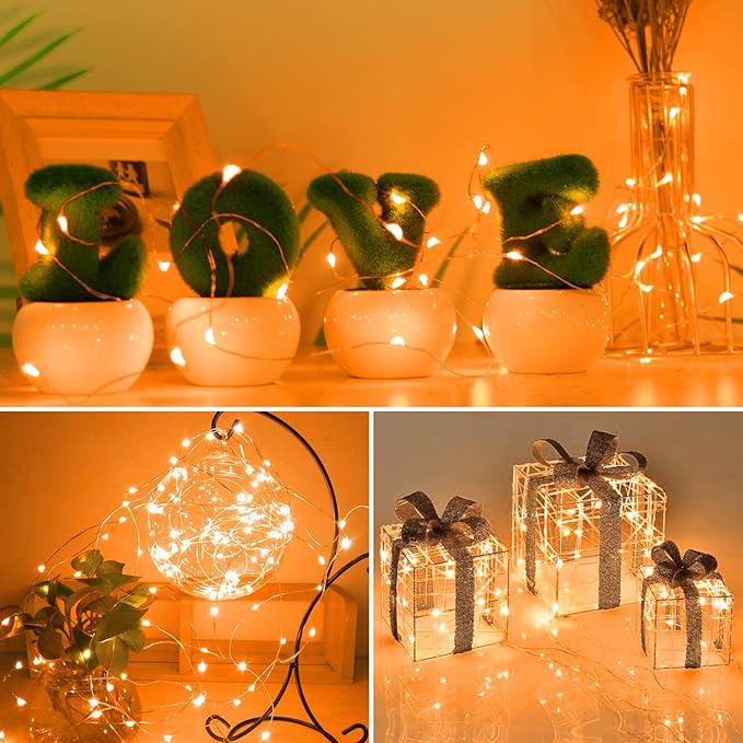 kolpop 30 Pack LED Fairy Lights Battery Operated, 7FT 20 LED Mini Twinkle - Image 5