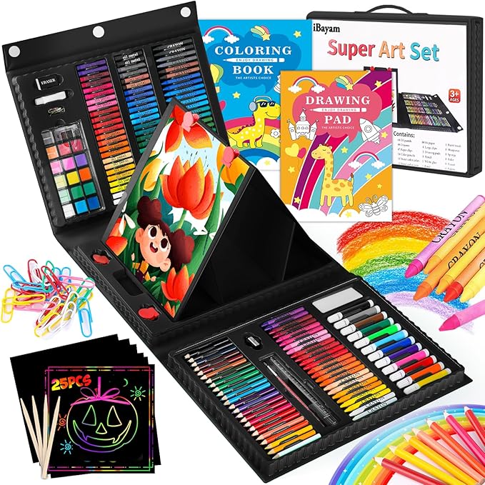 Art Kit, Arts and Crafts Gifts Box by iBayamDirect