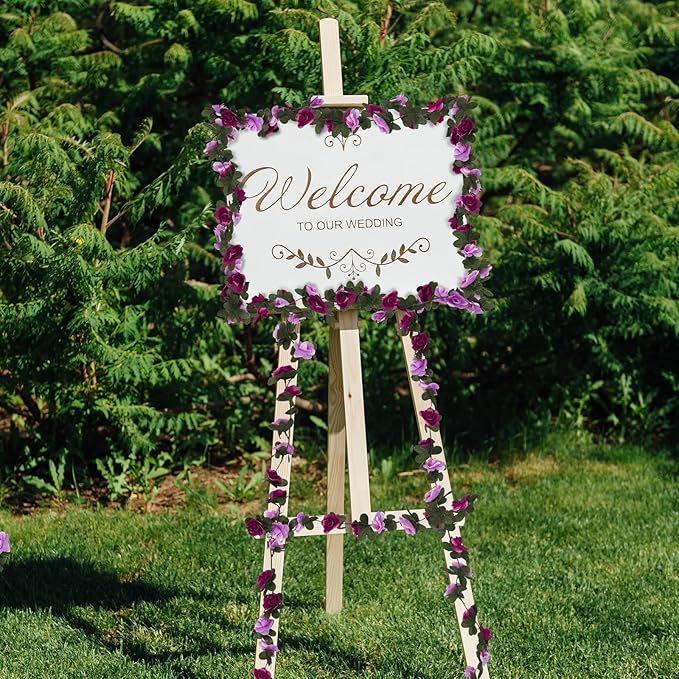 12 Pcs 99 Ft Flower Garland Rose Vines, Rose Garland - Image 4