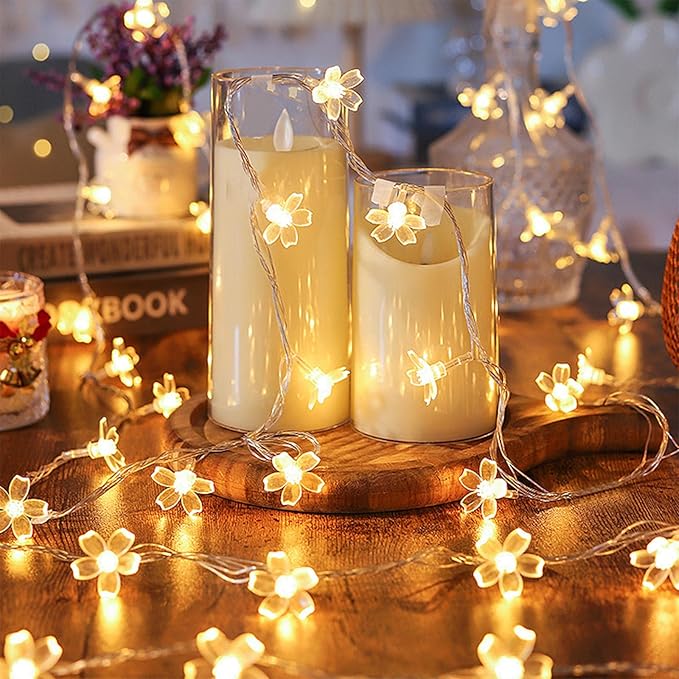 Decorative Flower String Lights - Image 7