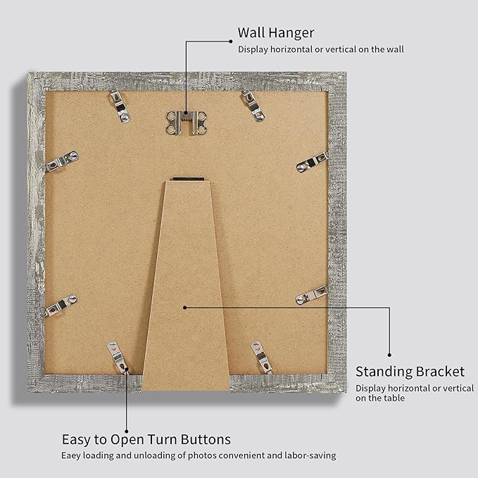 12x12 Picture Frame Set of 4 - Image 5