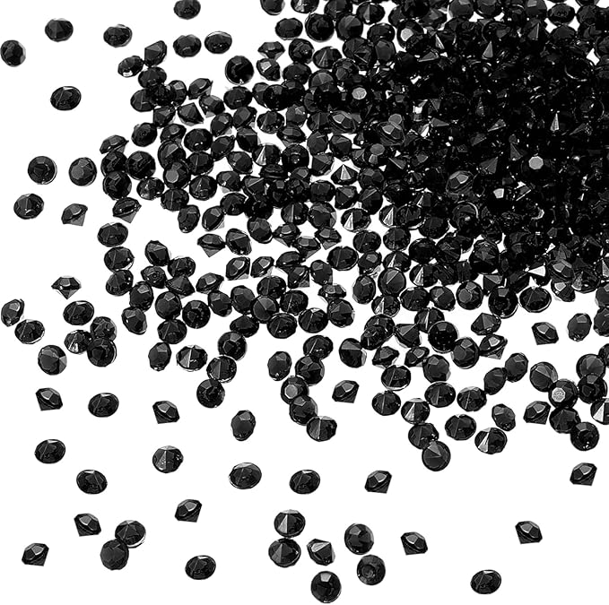 10000Pcs Crystal Acrylic Diamond Fake Gems Vase Filler, 4.5mm Faux Diamonds by Unknown