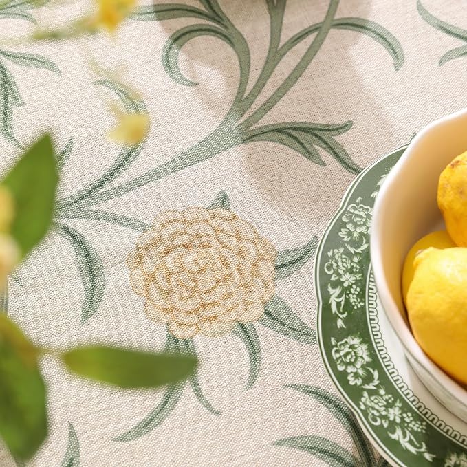 patdrea Designer French Linen Table Cloth - Image 4