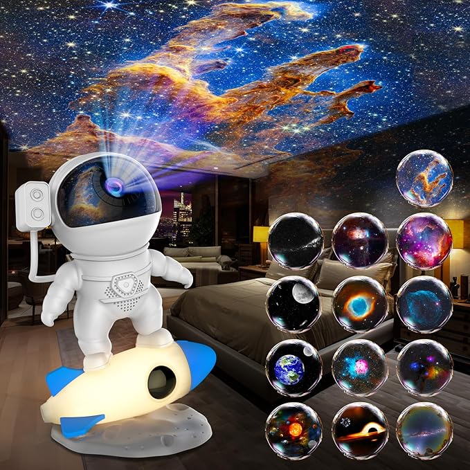 Astronaut Galaxy Projector Light by Aimetoile
