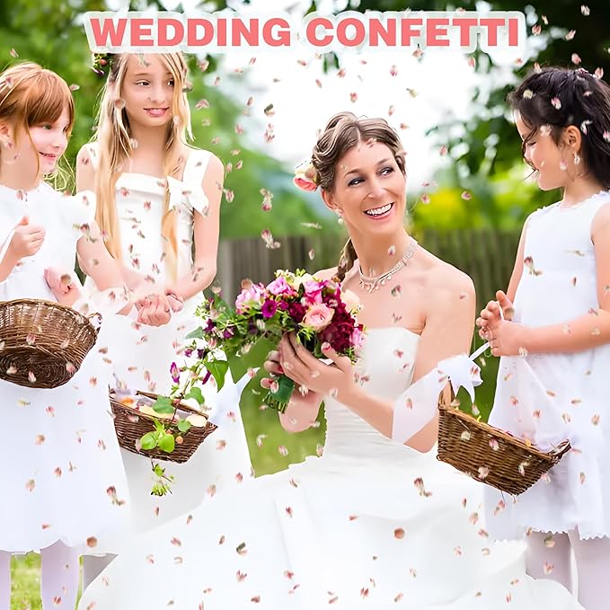 20 Pack Prefilled Confetti Packets, Biodegradable Flower Petals, Real Dried - Image 4