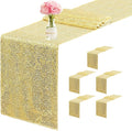 6 Packs 12 x 72 inches Sequin Table Runner by Unknown
