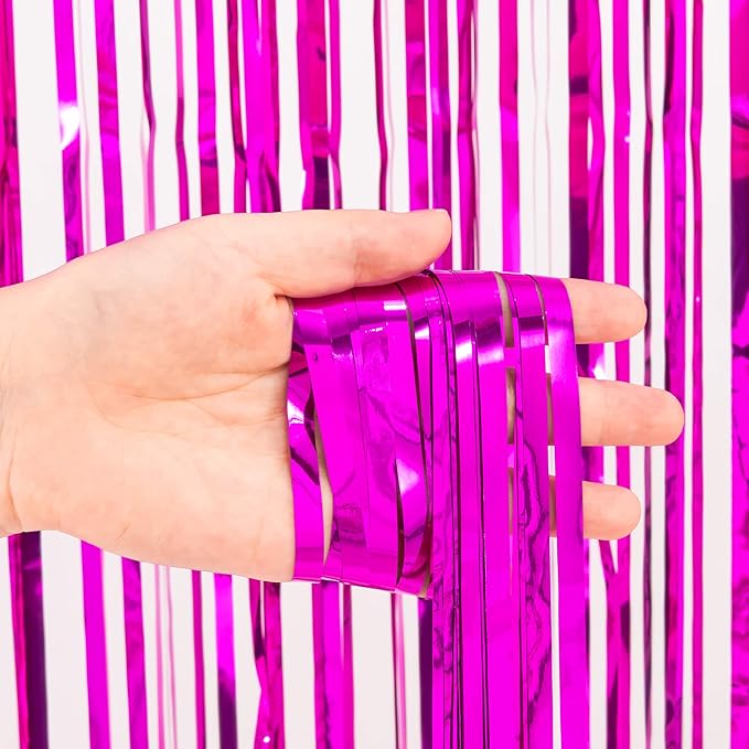 Foil Fringe Curtain Party Decorations - Image 6