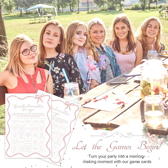 DEEKA 30 PCS Bridal Shower Games Card - Image 5