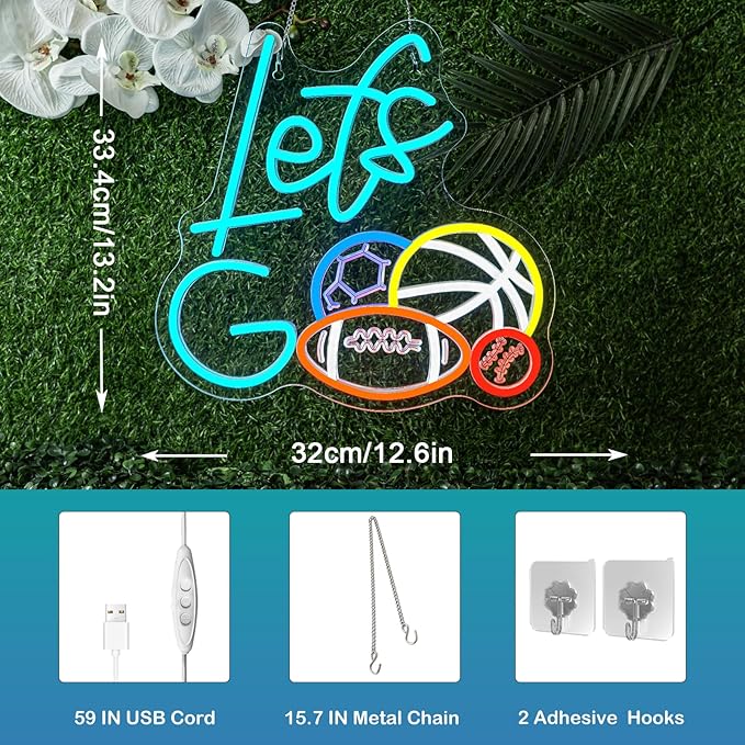 let go neon sign - Image 5