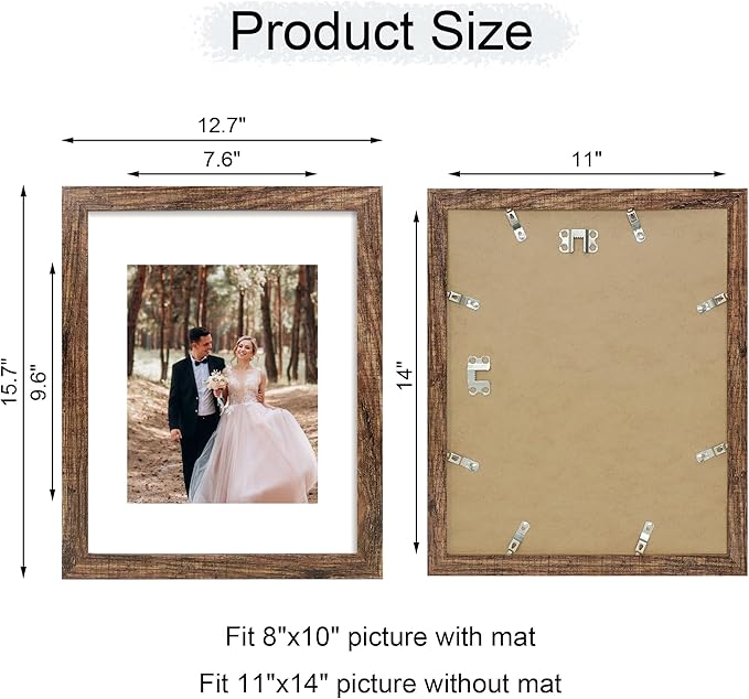 11x14 Picture Frame Set of 4 - Image 4